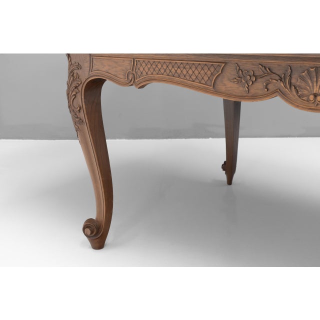 Vintage Draw Leaf Table, 1930 For Sale - Image 9 of 12