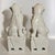 1960s 1960's White Ceramic Wai Ming Foo Dogs For Sale - Image 5 of 8