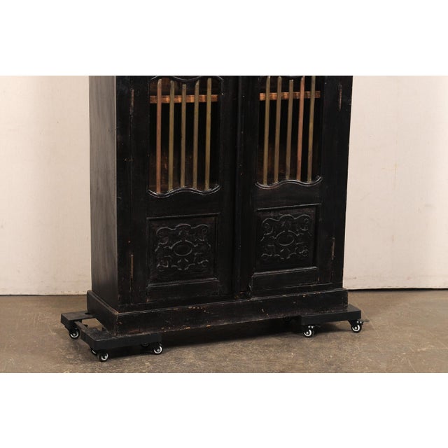 Tall British Colonial Cabinet, Early 20th C For Sale In Atlanta - Image 6 of 12