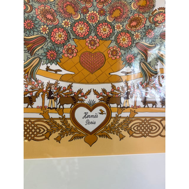 Hermes Carre 90 Decoupages Silk Scarf For Sale In New York - Image 6 of 7