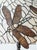 Vintage Art Nouveau Dragonfly Leaded Glass Table Lamp with Bronze Base in the style of Tiffany For Sale - Image 11 of 18