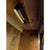Offered is a two piece display cabinet featuring a pagoda style top, two adjustable glass shelves and hidden storage in...