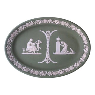 Wedgwood Jasperware Dish or Tray, Neoclassical Style, 20th Century, England For Sale
