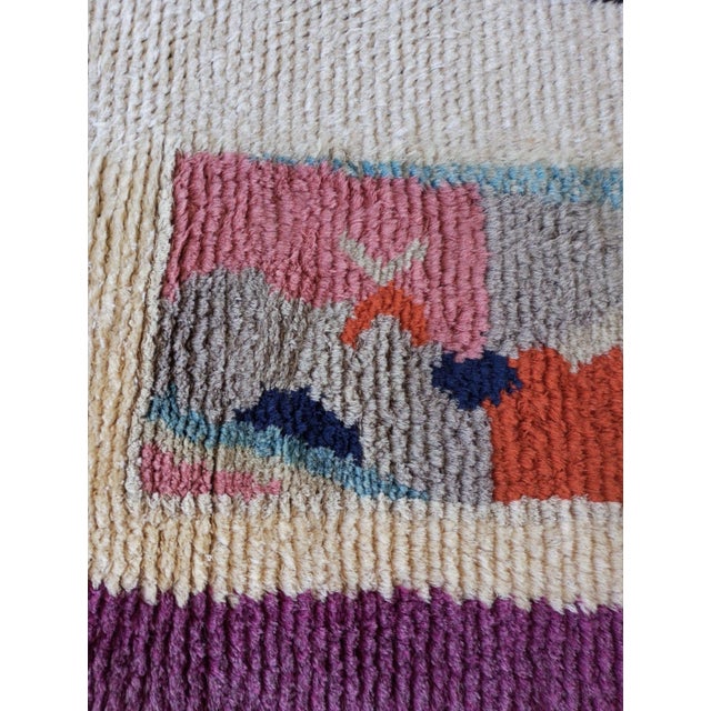 Vintage Italian Razionalismi Rug, 1990s For Sale - Image 6 of 15