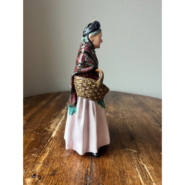 Ceramic Mid 20th Century Royal Doulton Hn1759 "The Orange Lady" Figurine, Made in England For Sale - Image 7 of 7