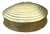 Vintage Clamshell Brass Trinket Box For Sale
