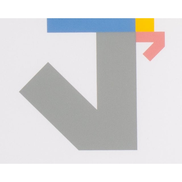 1995 “Konstruktion and Intuition” Serigraph Print by Anton Stankowski For Sale - Image 4 of 8