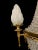 20th-Century Ormolu and Glass Tent and Bag Chandelier For Sale - Image 6 of 15