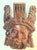Asian Pair of Vintage Balinese Rama & Sita Hand-Carved Wood Theatrical Wall Masks For Sale - Image 3 of 15