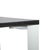 Rosenthal Dark Grey Dining Table with Silver Legs from Rosenthal For Sale - Image 4 of 14
