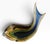Glass Mid 20th Century Murano Sommerso Art Glass Fish For Sale - Image 7 of 7