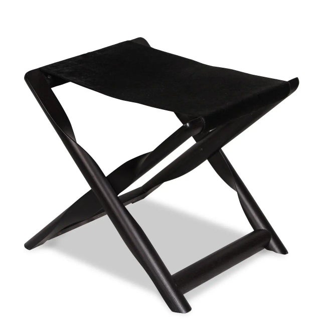 Giobagnara Arturo Black Folding Stool For Sale In New York - Image 6 of 12