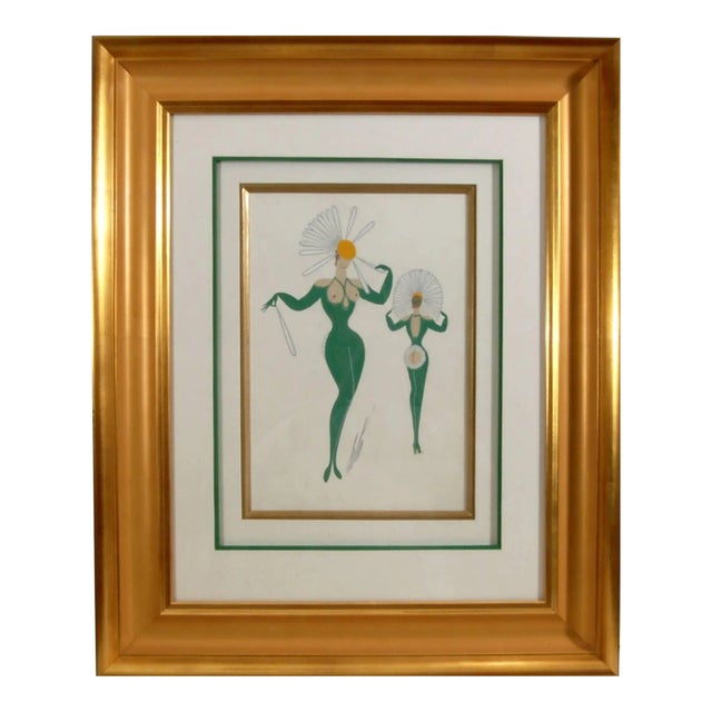 Erté, La Marguerite, 20899 For Sale