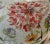 2020s Large Bolster Pillow Decorated With a Delicate Water Color Look Floral Pattern of Rich Blues, Pinks and Yellows - Made in the U K For Sale - Image 5 of 12