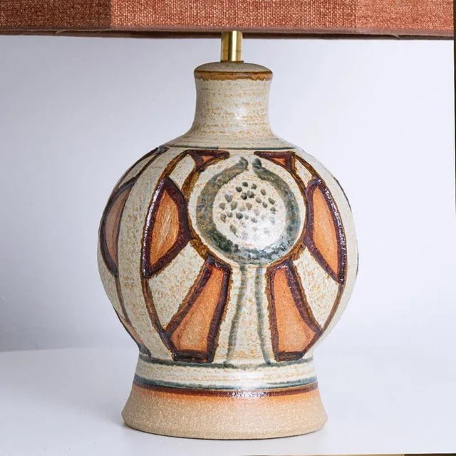 1960s Lamps from Soholm with Lampshades by René Houben, 1960s, Set of 2 For Sale - Image 5 of 12