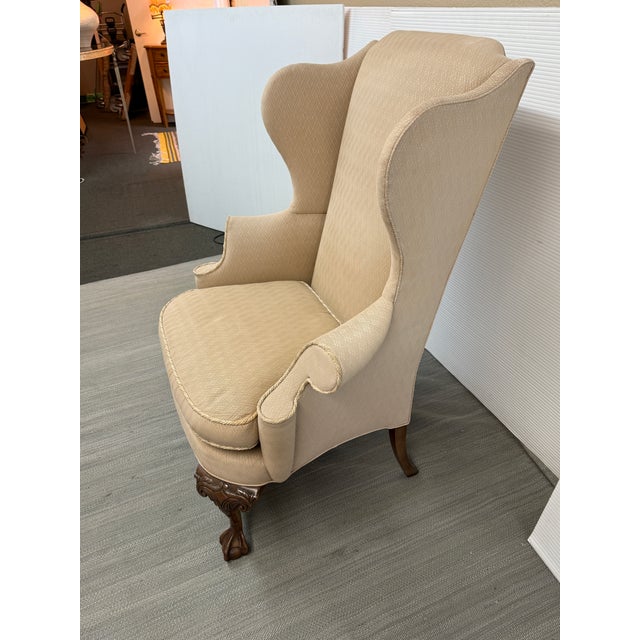 Southwood & Co. Southwood Furniture Connoisseur Collection Wingback Armchair For Sale - Image 4 of 12