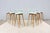 Fabulous set of 6 Fiber bar stools by Copenhagen-based design duo Iskos-Berlin for the Danish brand Muuto. These elegant...