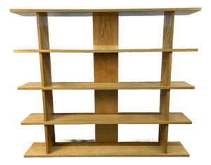 Mid-Century Style Modern Open Shelving Bookcase