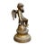 Vintage Brass Cherub Figurine For Sale - Image 4 of 5