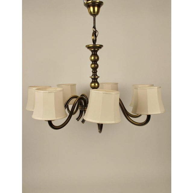 Chandelier by Hugo Gorge, Austria, 1930s For Sale - Image 12 of 18