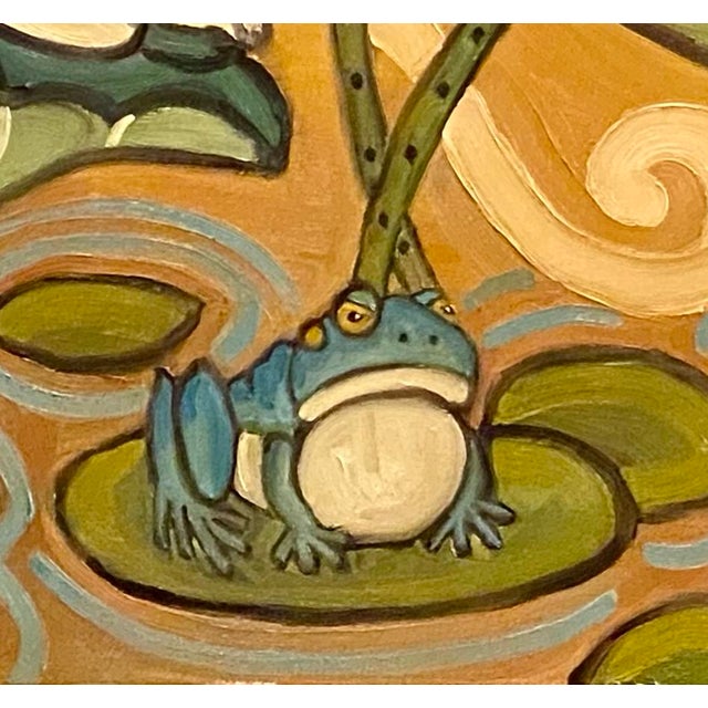 Pond Original Oil Painting Stephen McDonough | Chairish