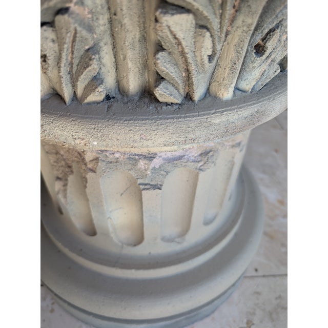 1960s Concrete Pedestal/ Plant Stand For Sale In Tampa - Image 6 of 8