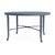 Brown Jordan Calcutta 36" Round Cast Top Chat Table in Sapphire For Sale