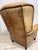 Vintage Leather Hotel Wingback Lounge Armchair, 1980 For Sale - Image 4 of 18
