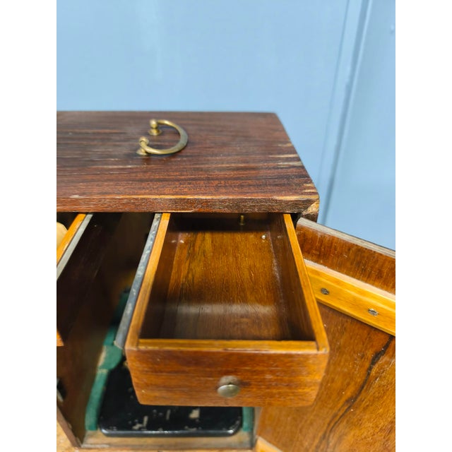 Antique Wood and Copper Combination Microscope, 1850s For Sale - Image 10 of 18