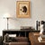 The Old Master Paintings Dog Portraits category features an oil painting on canvas depicting a hunting dog, executed with...