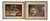 Vintage Wool Embroidery Artworks, 1980s, Set of 2 For Sale