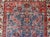 Antique Persian Bidjar Rug With Large Floral Motifs in Blue, Red, and Ivory For Sale - Image 9 of 12