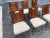 Rare 1950s Iron and Oak Dining Chairs- Set of 6 For Sale - Image 9 of 13
