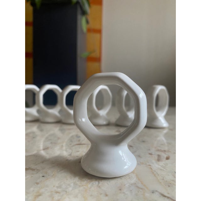 Pfaltzgraff Heritage Napkin Rings, Set of 8 For Sale - Image 6 of 6