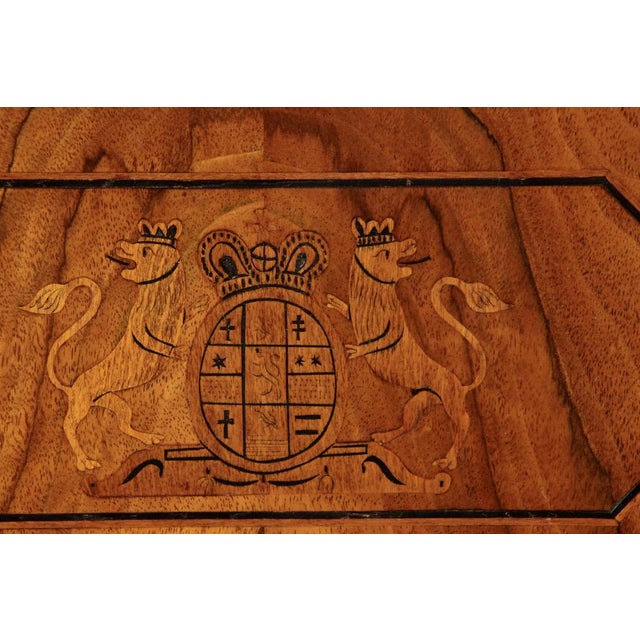 Early 19th Century Antique Biedermeier Cabinet in Ash, 1834 For Sale - Image 5 of 18