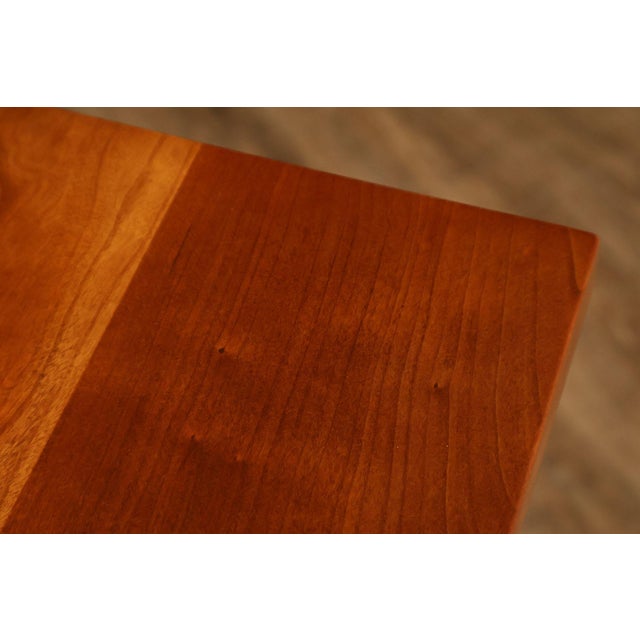 Stickley Mission Collection Cherry Writing Desk With Organizer Top For Sale - Image 9 of 18