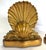 Metal Vintage Italian Neoclassical 'Borghese' Seashell Motif Bookends- A Pair For Sale - Image 7 of 12