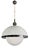 Large Three-Light Acrylic Glass Pendant Lamp, 1960s For Sale