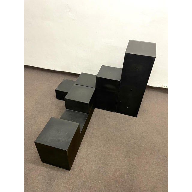 Plastic Vintage Gli Scacchi Modular Elements by Mario Bellini for C&B Italia, 1971, Set of 3 For Sale - Image 7 of 10