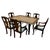 Carved Dining Table and Chairs, 1920s, Set of 7 For Sale - Image 13 of 13