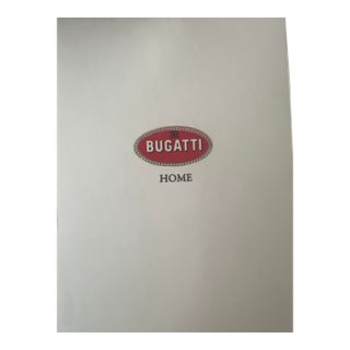 Bugatti Ettore Bugatti Leather Cushion Anthracite Luxury Collection For Sale