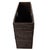 Wood Artifacts Rattan Rectangular Magazine Holder in Tudor Black - 16" For Sale - Image 7 of 9