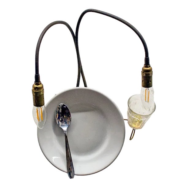 Servito Wall Sconce from Lucifero Illuminazione, 1980s For Sale