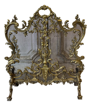 Antique French Fire Screen, 1900s