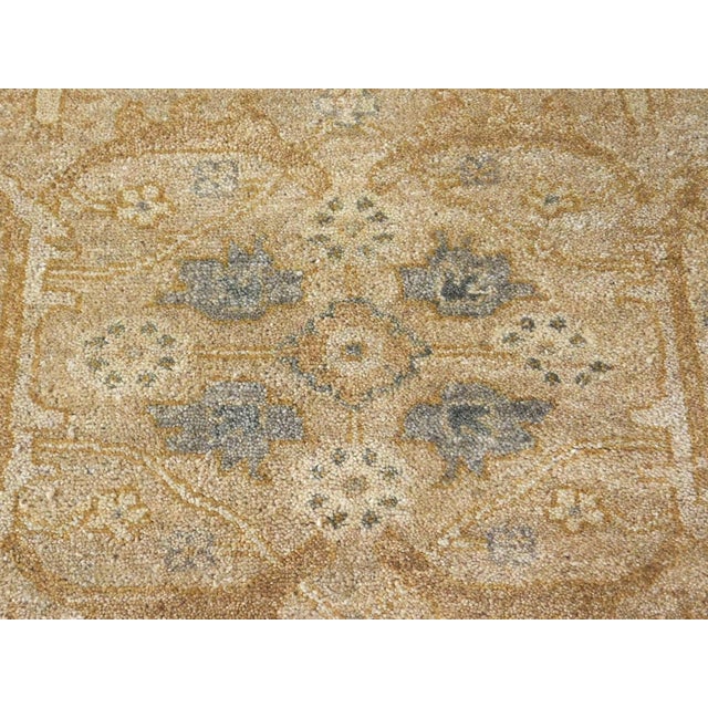 Hand Knotted Indo Oushak Rug. 8'x 10' For Sale - Image 9 of 18