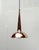 Impressive copper pendant lights from Denmark. The most striking detail of this light is the tapered cone that occupies a...