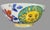 Chinoiserie Vintage Wbi Chinoiserie Happy Sun Face Floral Colorful Hand Painted Bowl For Sale - Image 3 of 7