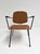 Metal Model 5002 Chair with Table by Rudolf Wolf for Elsrijk, 1950, Set of 2 For Sale - Image 7 of 18