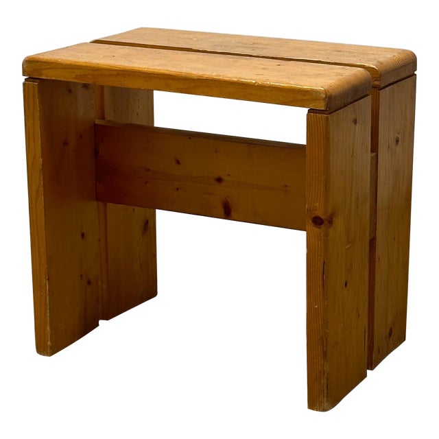 1960s Canteen Stool by Charlotte Perriand From Les Arcs For Sale