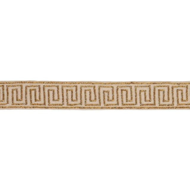 A luxe, hand-beaded Greek key design, Delphi Beaded Tape elevates a classic motif to glamourous new heights. Rendered in...
